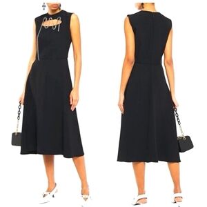 Christopher Kane Squiggle Cupchain Crepe Dress.